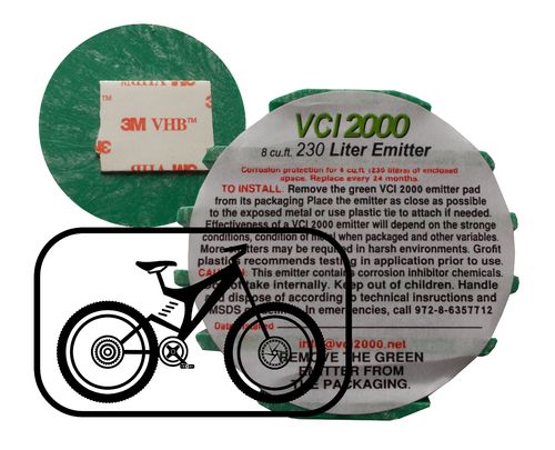 VCI Emitter 122 Rostschutz zum Einlagern von Fahrrad, e-Bike uvm.